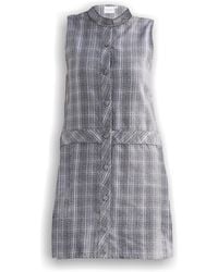 REISTOR - The Cotton Tweed Shift Dress - Lyst