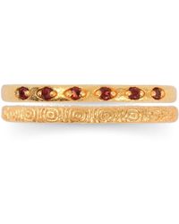ASSUWA - Antonius & Mehen Ring Set - Lyst
