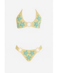Oceanus - Mia's Marina Bikini Set - Lyst
