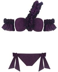 Nur Karaata - Lilou Sparkle Bikini Set - Lyst