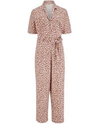 Sugarhill - Meredith Boilersuit Stone, Classic Leopard - Lyst