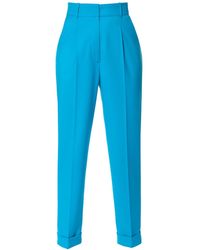 AGGI by HALEWSKI - Kelly Jewel Tailored Trousers With Cuffs - Lyst