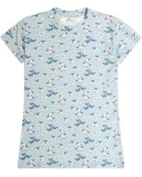 Cloud Haven - Fitted Signature Print Tee - Lyst