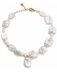 Eyeconic by Samar Ajram - Pearl Muse Necklace - Lyst