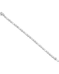 Arte Madrid - Gemma Tennis Bracelet - Lyst