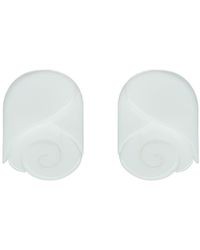 Gissa Bicalho - Handmade Acrylic Earring Rosebud M - Lyst
