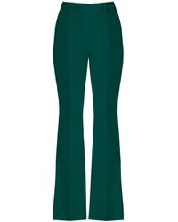 Angelika Jozefczyk - High-Rise Flared Pants Palermo Emerald - Lyst