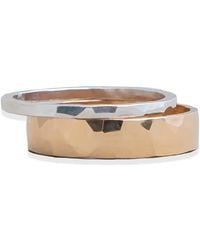Kate Koel - Mixed Metal Ring Set - Lyst