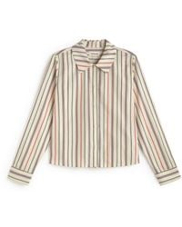Thinking Mu - Multicolour Striped Duna Blouse - Lyst