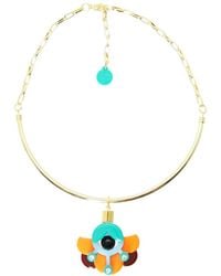 Gissa Bicalho - Acrylic Handmade Necklace Choker Petunia - Lyst