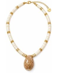 Lalinde - Neutrals Reef Nácar Necklace - Lyst
