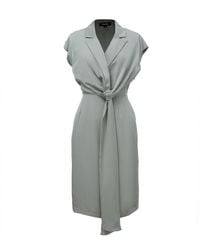 Smart and Joy - Asymmetrical Dress With Draped Panel - Lyst