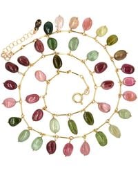 Lori Kaplan Design - Multi-Tourmaline Smooth Gem Choker - Lyst