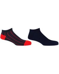 Peper Harow - Made in England - Pin Stripe & Classic Royal Trainer Socks Bundle - Lyst
