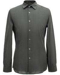 Smart and Joy - Long-Sleeved Shirt With Double And Removable Collar - Lyst