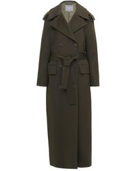 InAvati - Forest Double-Breasted Wool Coat - Lyst