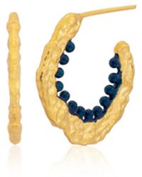 Milou Jewelry - Alice Hoop Earrings - Lyst