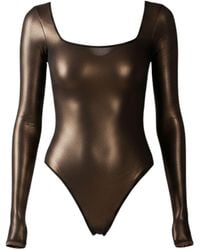 Room 24 - Jess Bodysuit Bronze - Lyst