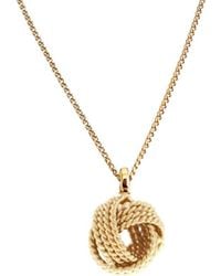 Rachel Nathan - The Knot Necklace - Lyst