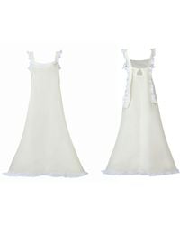 Love Letters X - Lemon Dolce Sleep Dress Long Organic Cotton - Lyst