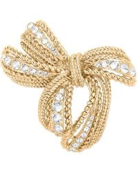 Grosse - Crystal Bow Brooch, Series Reproduction - Lyst
