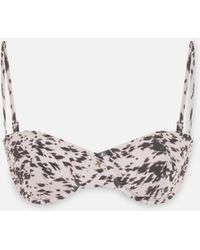 Pcfg - The Solar Reflections Balconette Bikini Top - Lyst