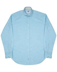 Koy Clothing - Pale Cotton Linen Shirt - Lyst