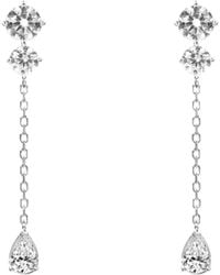 Arte Madrid - Gemma Pear-Shaped Dangle Earrings - Lyst