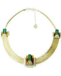 Gissa Bicalho - Necklace Trapezes - Lyst