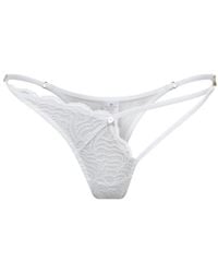House of Silk - Béatrice Plunging Thong - Lyst