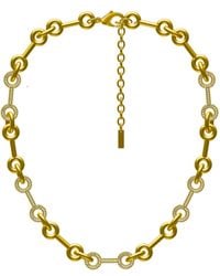 Adriana Pappas Designs - Pave Bar Link Necklace - Lyst