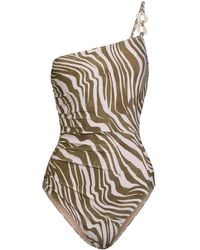 Change of Scenery - Neutrals Kara One Piece - Lyst
