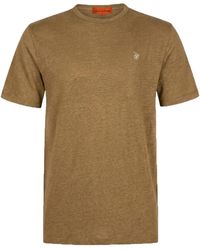 Maison Tangerine - Neutrals Linen T-Shirt For - Lyst