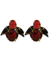 Vickisarge - The Spooky Bee Earrings - Lyst