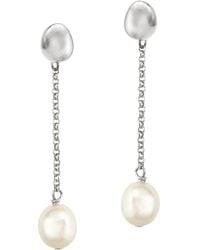Biko Jewellery - Paloma Pearl Drops - Lyst
