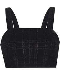Mirimalist - Vega Tweed Bustier - Lyst