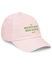 Anchor and Crew - Pastel Mojito Is My Side Hustle Club Chino Embroidered Cap - Lyst