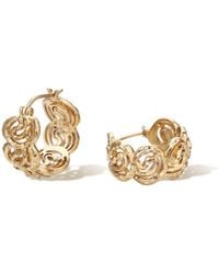 Retro Chic - Mono Spiral Earring - Lyst