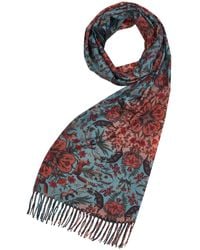 Fable England - Tasseled Recycled Polyester Scarf - Lyst