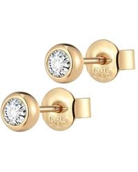 Larisa Beaumont - Beacon Diamond Stud Earrings - Lyst