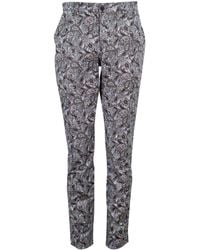 lords of harlech - Charles Skull Paisley Pants - Lyst