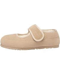 EverAu Australia - Neutrals Adjustable Strap Slippers - Lyst