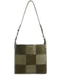 Orange Cube - Large Mosaic Square Stitch Tote Bag - Lyst