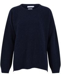 Paul James Knitwear - Lambswool Louise Drop Shoulder Jumper - Lyst