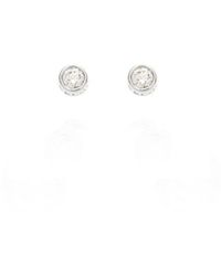 BLOOMTINE | Earth Angel HQ - Illuminess 14K Diamond Studs - Lyst