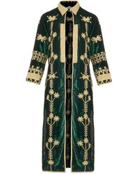 Antra Designs - Suki Royal Silk Velvet Suki Coat - Lyst