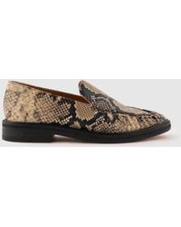 Mariano Shoes - Azenha Loafers Snake Effect - Lyst