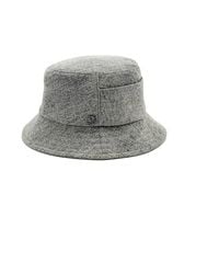 DORIA 1905 - Raw Washed Denim Bucket Hat - Lyst