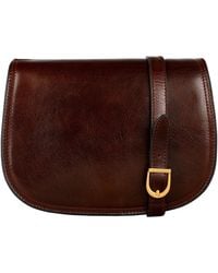 Time Resistance - Leather Cross Body Bag For - Lyst