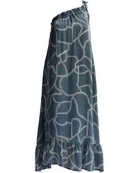 REISTOR - One Shoulder Maxi Dress - Lyst
